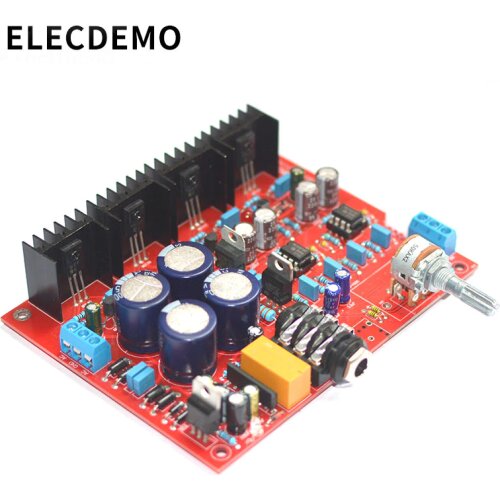 Base on Beyerdynamic A1 headphone amplifier MC33078 BD139 BD140 architecture With headphone protect ALPS potentiometer