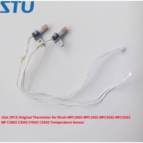1Set 2PCS Original Thermistor for Ricoh MPC3002 MPC3502 MPC4502 MPC5502 MP C3002 C3502 C4502 C5502 Temperature Sensor