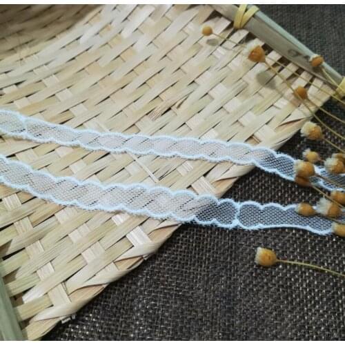 1Yards High Quality Applique Lace Guipure Lace Fabric Tulle 1cm Cord Guipure Lace Embroidery Lace Fabric Wedding Sewing QZ39