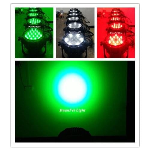 10pcs High Bright led par light 54pcs 3watt par led RGBW dmx ip65 par led 54x3