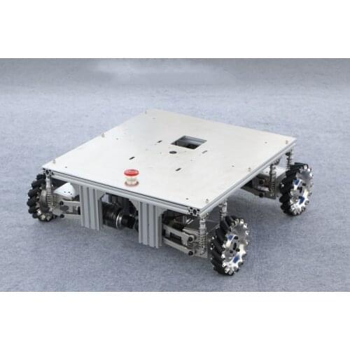 152mm Mecanum Wheel Smart Car Chassis Omnidirectional Mobile Robot Coaxial Pendant Suspension