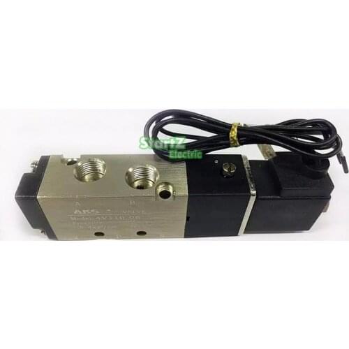 AC220V PT1/8 Air Outlet 2 Position Five way Solenoid Valve 4V110-06
