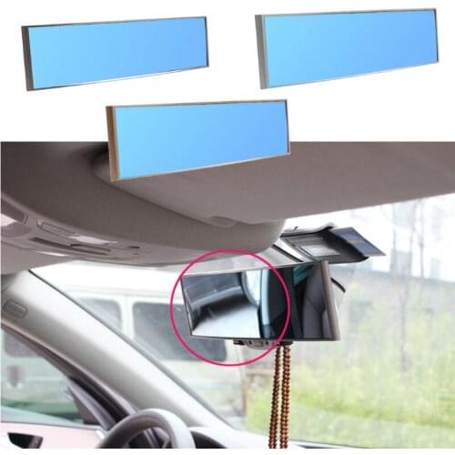 Car Interior Rear View Mirror Panoramic Clip-on Wide Angle Rearview Mirrors F19A