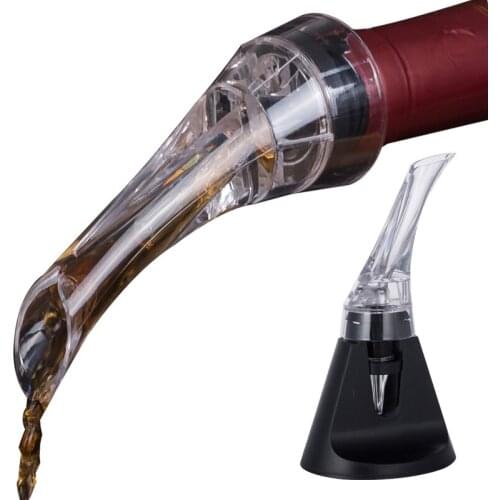 Wine Decanters Pourer - Premium Aerating Pourer and Decanter Spout Wine Pourers Wine Stoppers