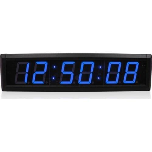 Moderm LED countdown timer clock electronic digital wall clock with super high quality and customizable function