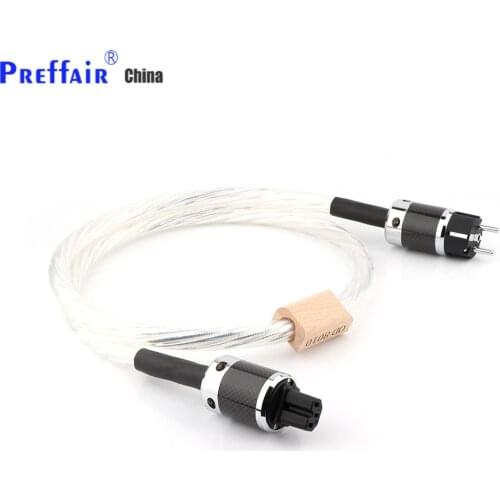 Hifi Nordost Odin Reference Power Cable Cord 1m EU Plug Audio Power Cable FER Schuko Power Cord Amplifier CD Player Power Cord
