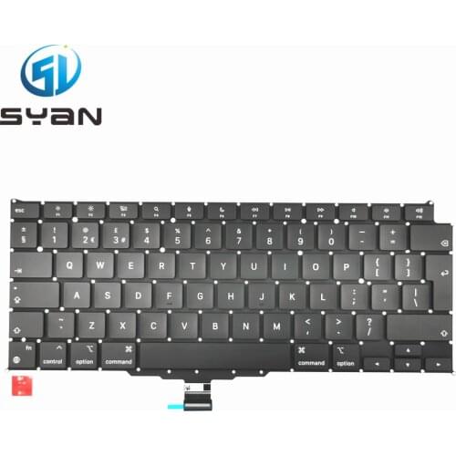 SYan A2337 UK keyboard for Macbook Pro Retina air 13.3 laptop key cap keyboard Brand New M1 EMC 3598 2020 Year