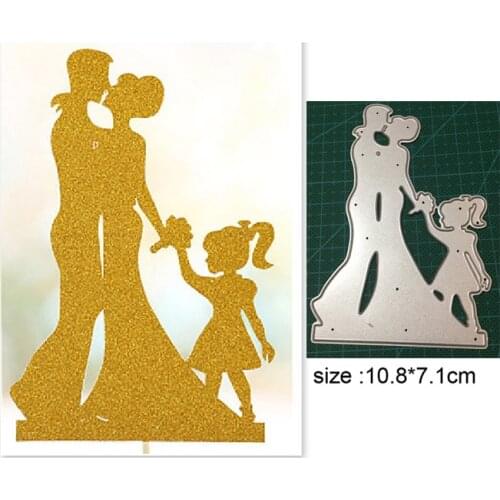 Mother' day Metal Cutting Dies for DIY Scrapbooking Album Paper Cards Decorative Crafts Embossing Die Cuts