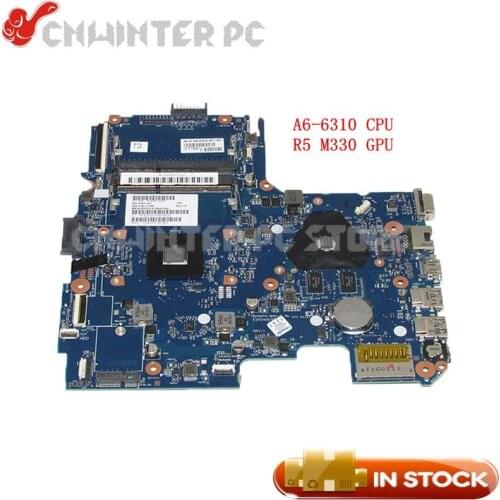 NOKOTION 814511-501 814511-001 For HP 14-AF Laptop Motherboard A6-6310 CPU R5 M330 Discrete graphics 6050A2731601-MB-A01