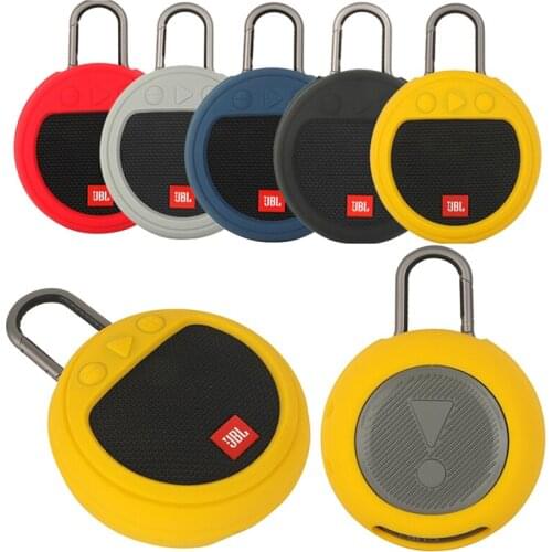 Newest Silicone Cover Travel Case for JBL Clip 3 Bluetooth Speaker Outdoor Carrying Case for JBL Clip3 Speaker