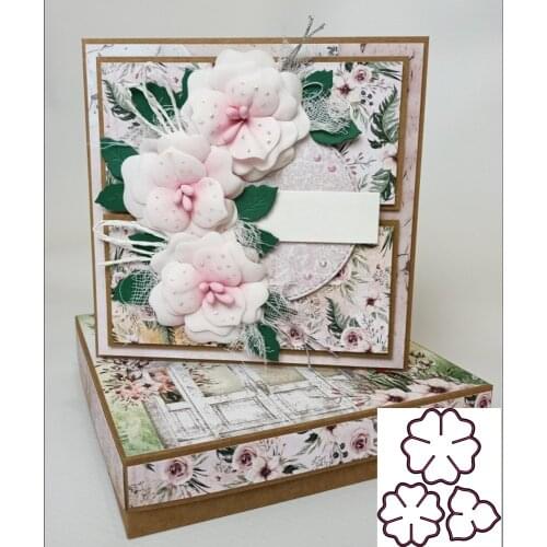 New type of flower die stamping die metal cutting die scrapbook photo album decorative paper card DIY embossing handicrafts new