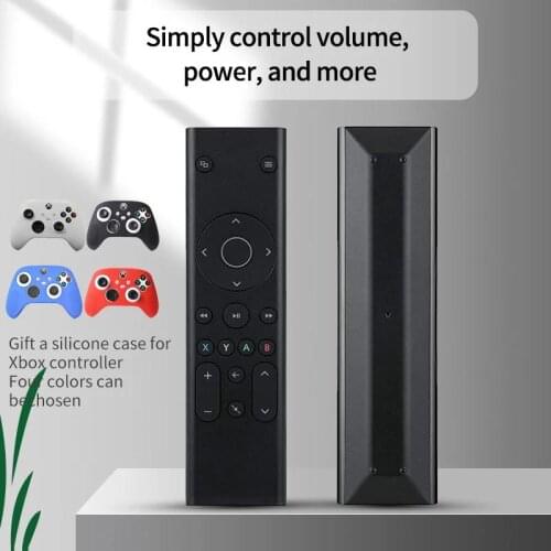 Gaming Media Remote Control free a silicon protective cover For Xbox Series X /S Console controller