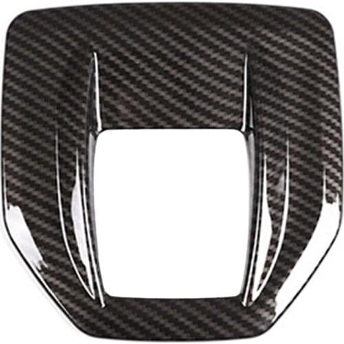 Carbon Fiber Style For Alfa Romeo Giulia Stelvio 2017 2018 Abs Interior Center Console Gear Shift Panel Cover Trim Sticker