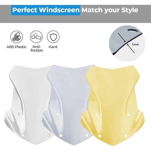 Windscreen Windshield For BMW R1200GS R 1200 GS LC R1250GS ADV Adventure Wind Shield Screen Protector For R1250GS 2013-2018