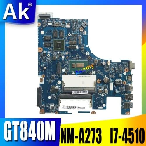 Z50-70 For Lenovo G50-70M G50-70 Z50-70 i7-4510u motherboard ACLUA/ACLUB NM-A273 GT840M/GT820M 2GB Test free shipping