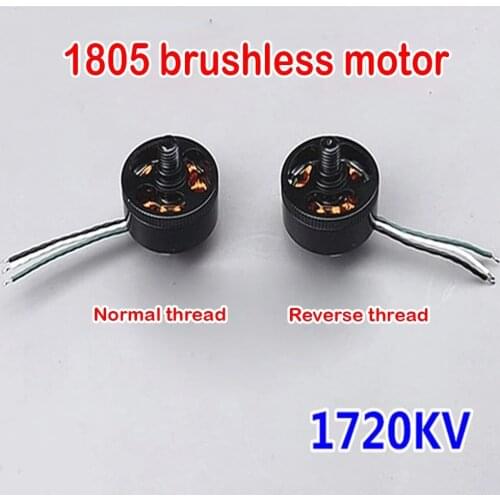 1Pair Brand New CW+CCW 1805 1720KV Brushless Motor Support 2S-3S LiPo for RC FPV Drone Aircraft Quadcopter Power Part