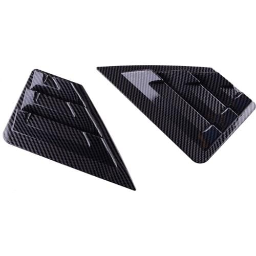 2Pcs Car Window Louvers Vent Cover Trim Accessories Fit for Toyota CHR 2016 2017 2018 2019 2020