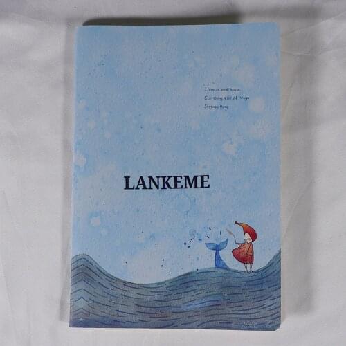 LANKEME Notebooks And Journals Kawaii Notepads Diary Agenda Weekly Planner Writing Paper For Students School Office Supplies