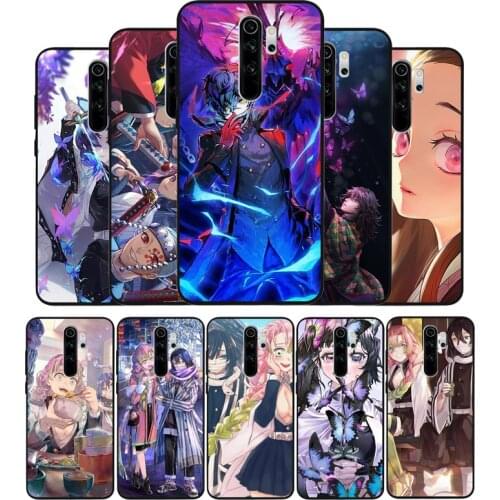 Out of the blade Kun gen Soft Silicone black Phone Case For Redmi 4A 4X 5PLUS 5A NOTE 9S 9 8T 8 7 6 5 4 PRO