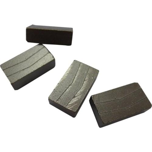 DS05 Smooth Cutting Segments with no Chipping D1200mm Diamond Segments for Granite Block 23*7.5/7.0/6.5*13mm One Set 80PCS