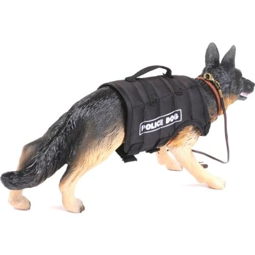 Mouse over image to 1-6-Action-Figure-Dragon-WW2-German--Guard--DOG-Rotatable-Head