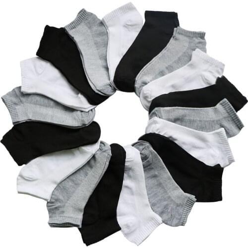 1/5Pairs Short Ankle Sock Casual Breathable Sport Socks Running Basketball Men Low Cut Unisex Sox Women