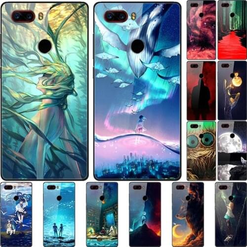 Glass Case For ZTE Nubia Z17 Tempered Glass Case Phone Case Phone Shell Series 3