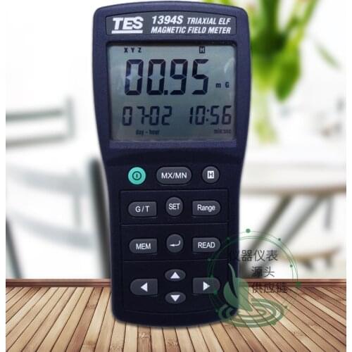 TES-1394 EMF Tester Is Calibrated to Measure Electromagnetic Field Radiation at Different Bandwidths Down to 50Hz/60Hz