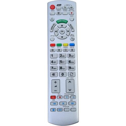 Universial Keyboard Remote Control TV Remote Controls For Panasonic N2QAYB000504 N2QAYB000673 N2QAYB000785 TX-L37EW30 Controller