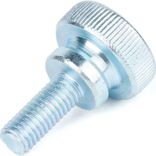 20pcs/lot Din464 GB834 M3 M4 M5 Knurling Head Knurled Thumb Screw Hand Tighten Curtain Wall Lock Screws