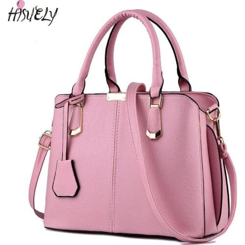 Hot Sale Women PU Leather Handbags Tote Fashion Hobos Design Ladies Elegant Shoulder Bags Bolsa Feminina Vintage Big Messenge