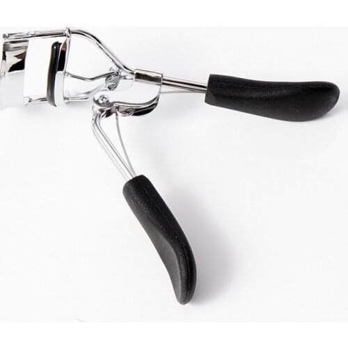 1PCS Non-slip Eyelash Curler Tweezer Black Curl Eye Lash Clip Long-lasting Curling Eye Makeup Ladies Cosmetic Tool Accessories