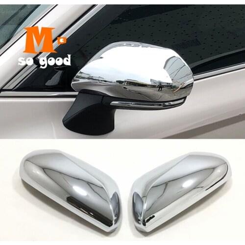 For Toyota Prius 2016 17 18 19 2020 ABS Carbon fibre Car side door rearview tuning mirror Cover Trim styling accessories 2pcs