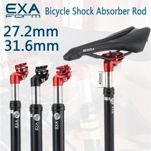 Bicycle shock absorber seatpost Bicycle seatpost shock absorber Shock absorber seatpost 27.2mm 31.6mm Bicycle seatpost 350mm