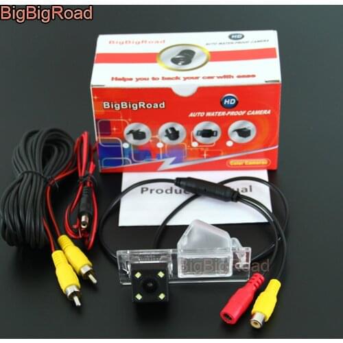 BigBigRoad Car Rear View Reverse Backup Camera For FIAT Freemont 500 2009 2010 2011 2012 2013 2014 Waterproof Parking Camera