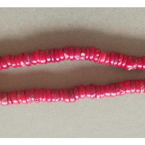 Disc shape bamboo coral beads, About 50 piece per lot,About (2-5)x(12-13)mm in size,1.2mm hole for jewelry use