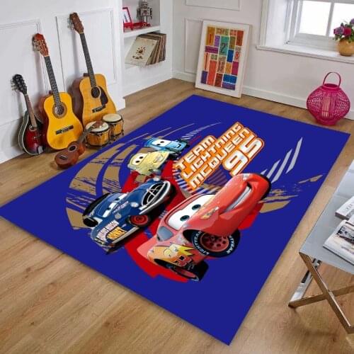 Disney 3D 95 Car lightning McQueen Door Mat Kids Boys Girls Game Mat Bedroom Kitchen Carpet Indoor Bathroom Mat Birthday Present