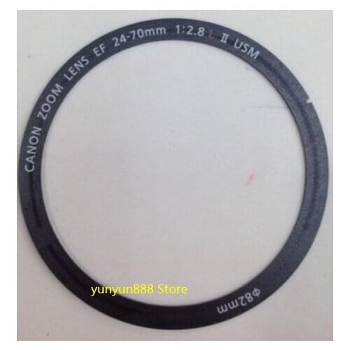 For Canon 24-70 F2.8 II 15-85 Front Lens Press Ring Digital Ring Label Ring Parameter Ring