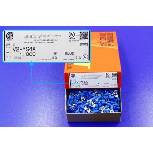 V2-YS4A Connectors terminals housings 100% new and original parts