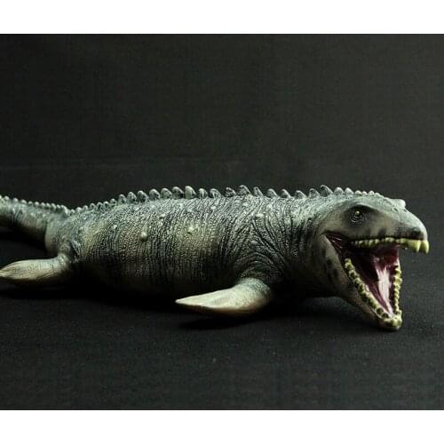 Jurassic Big Mosasaurus Dinosaur Toy Soft PVC Action Figure Hand Painted Animal Model Collection Dinosaur Toys for Children Gift