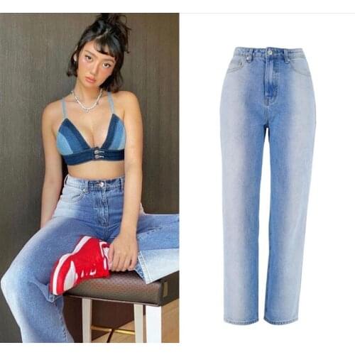 Женские джинсы бойфренды KEAIYOUHUO China At AliExpress