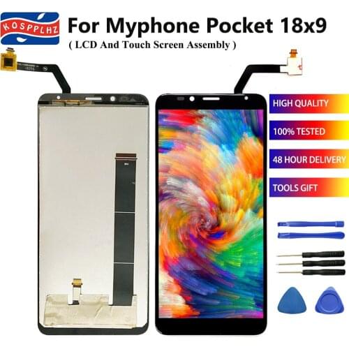 KOSPPLHZ Original Quality For MyPhone Pocket 18×9 LCD Display + Touch Screen Digitizer Assembly Replacement MyPhonePocket +Tools