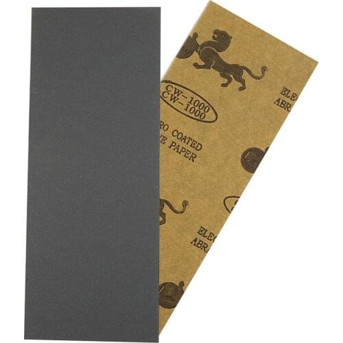 Wet Dry Sandpaper Sheets 400/600/800/1000/1200/1500/2000/2500# Grits Polish