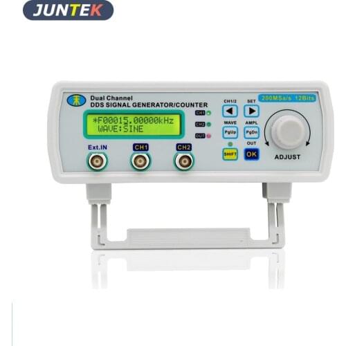 MHS5200A 12M Digital DDS Dual-channel Function/Arbitrary Signal Generator Pulse signal Generator 200MSa/S Frequency Counter