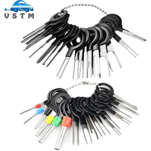 2021 New 38pcs Car Terminal Removal Tool Wire Plug Connector Extractor Puller Release Pin Extractor Kit For CarPlug Repair Tool
