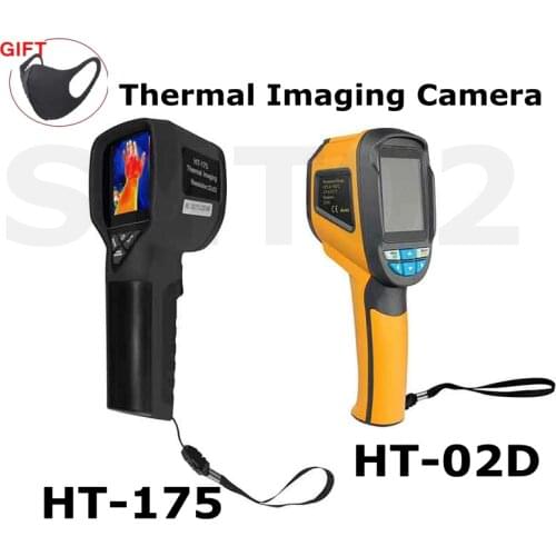 Thermal Imaging Camera HT-175 HT-02D High Accuracy Handheld Infrared Image Resolution Temperature Instrument Testing Tools
