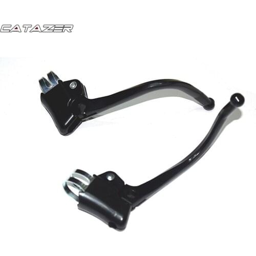 Aluminum Alloy Brake Lever for Road Bik Bicycle Brake Handlebar Bent Bar Retro Bicycle Fixed Gear Bicycle Accessories