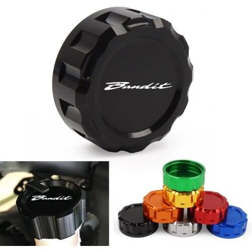Universal Rear Brake Fluid Cylinder Master Reservoir Cover Cap For Suzuki GSF 250 400 600 600S 650 650S 650N 1200 1250 BANDIT