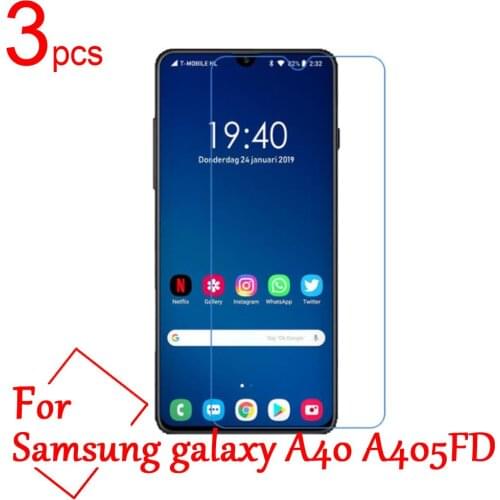 3pcs Clear/Matte/Nano Anti-Explosion for Samsung A40 A70 LCD Screen Protector Cover for Samsung Galaxy A40 A70 Protective Film