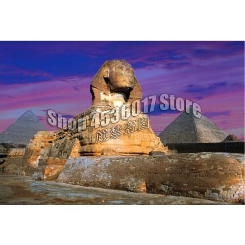 Buildings 5D Diy Full Diamond Painting Cross Stitch Kit Mosaic Pyramids Of Giza, Egypt Art Gifts Diamond Embroidery Home Decor